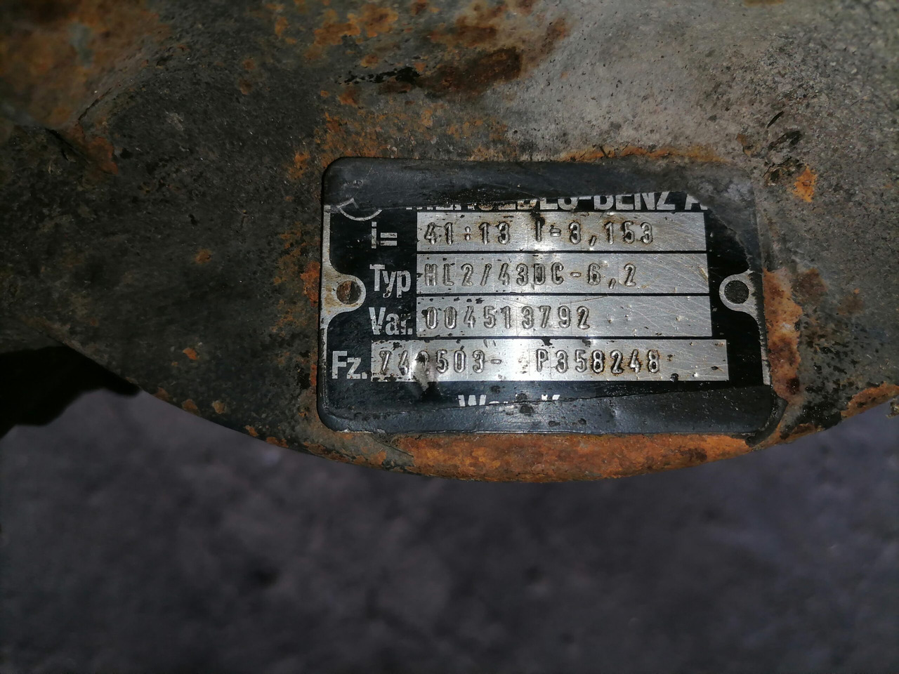 MB Final drive 004513792 - 主减速器 适用于 卡车:图3 MB Final drive 004513792 - 主减速器 适用于 卡车:图3