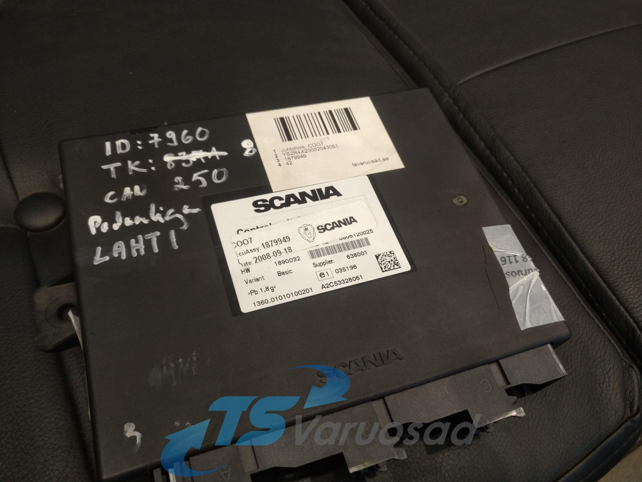 Scania Ecu, COO7 1879949 - ECU 适用于 卡车:图1 Scania Ecu, COO7 1879949 - ECU 适用于 卡车:图1