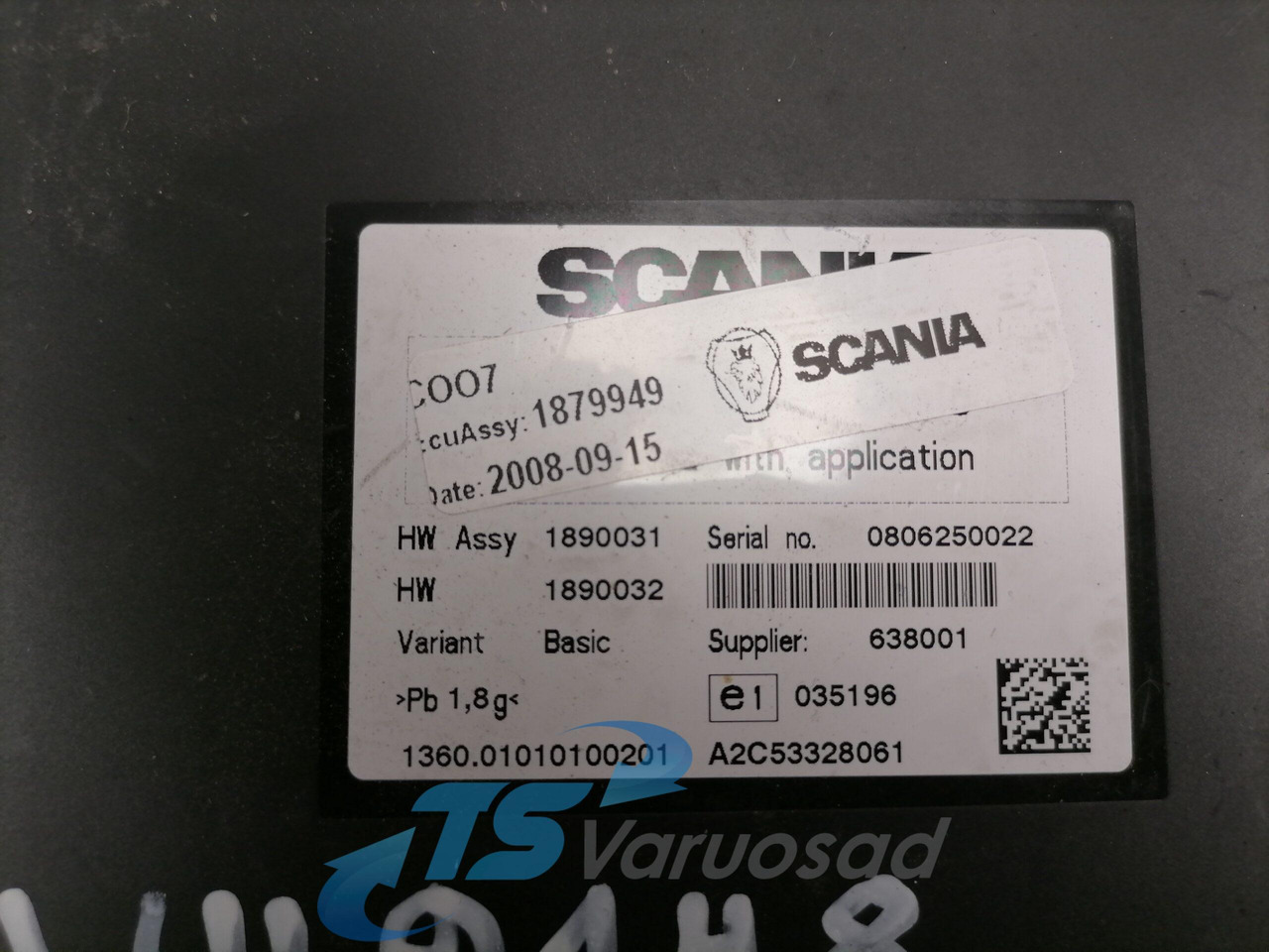 Scania Ecu, COO7 1879949 - ECU 适用于 卡车:图4 Scania Ecu, COO7 1879949 - ECU 适用于 卡车:图4