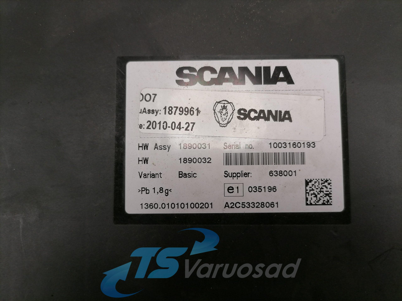 Scania Ecu, COO7 1879961 - ECU 适用于 卡车:图3 Scania Ecu, COO7 1879961 - ECU 适用于 卡车:图3