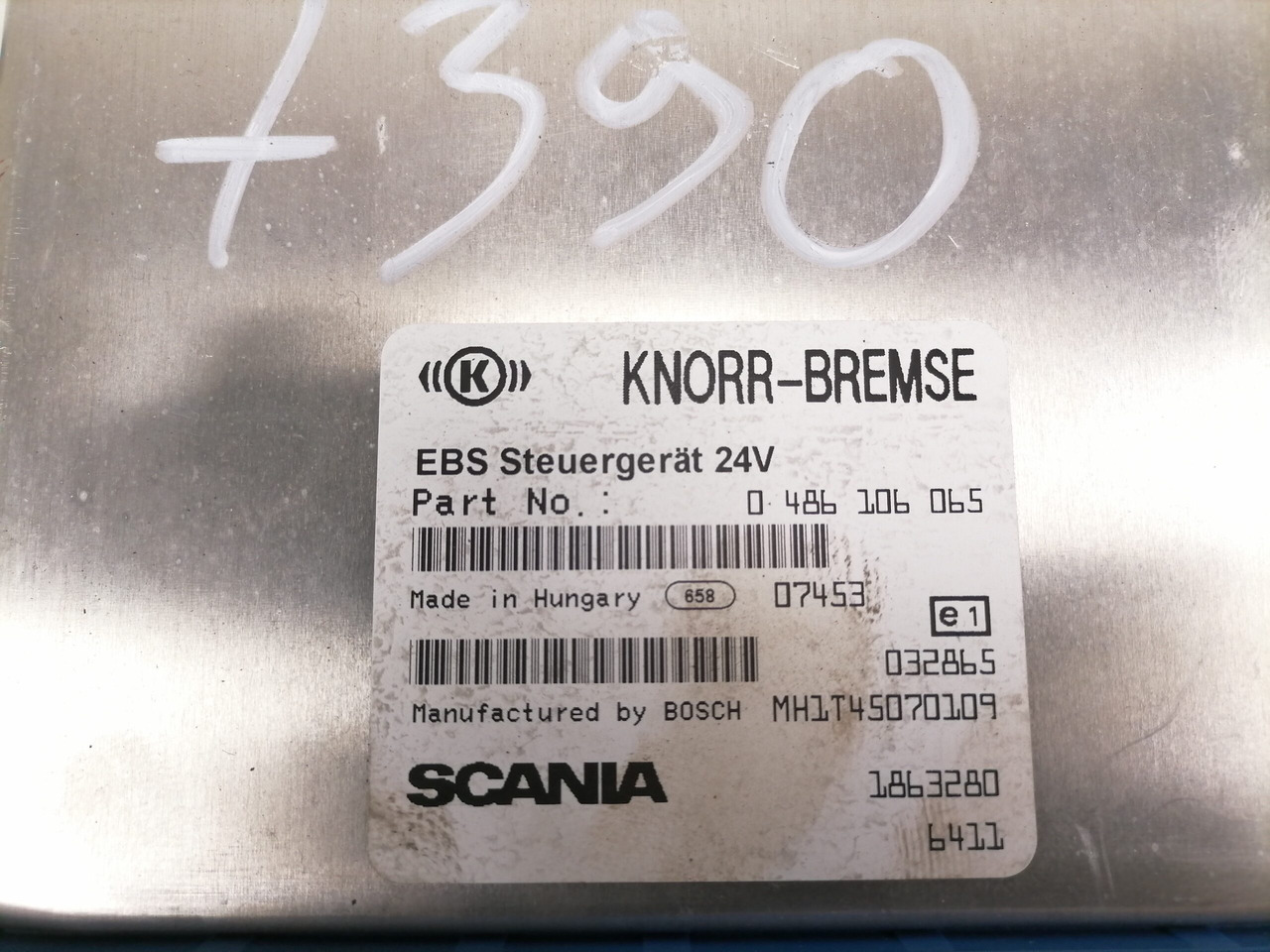 Scania Ecu, EBS 1863280 - ECU 适用于 卡车:图3 Scania Ecu, EBS 1863280 - ECU 适用于 卡车:图3