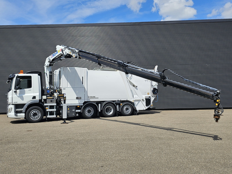 DAF CF 410 8X2/6 FAUN / BEKKER LAGRAM 16m3 / WAS INSTALLATIE - 垃圾车:图3 DAF CF 410 8X2/6 FAUN / BEKKER LAGRAM 16m3 / WAS INSTALLATIE - 垃圾车:图3