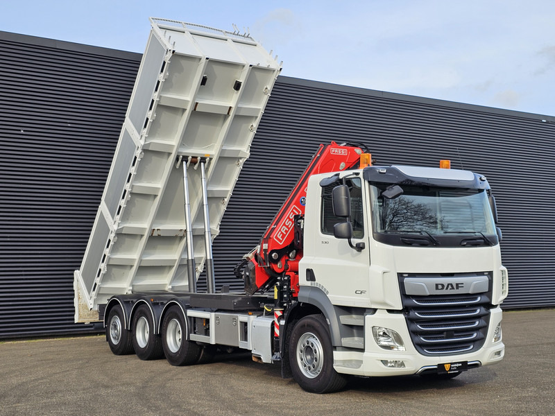 起重车 DAF CF 530 8x4-4 / FASSI 27.5 t/m CRANE + TIPPER:图10 起重车 DAF CF 530 8x4-4 / FASSI 27.5 t/m CRANE + TIPPER:图10