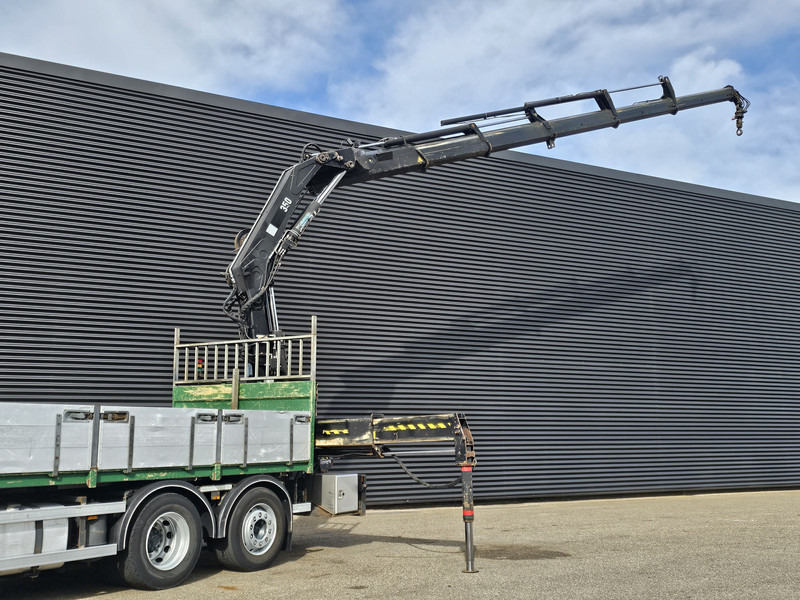 DAF CF 85.410 6x2 / HIAB 35 t/m crane / kran + REMOTE - 栏板式/ 平板卡车, 起重车:图3 DAF CF 85.410 6x2 / HIAB 35 t/m crane / kran + REMOTE - 栏板式/ 平板卡车, 起重车:图3