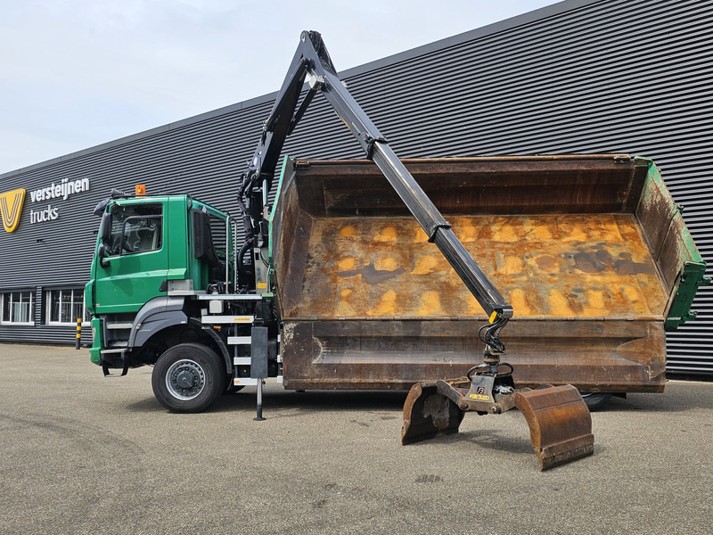 DAF TATRA T158/II 6X6 / HMF Z CRANE + 2 SIDE TIPPER - 翻斗车, 起重车:图3 DAF TATRA T158/II 6X6 / HMF Z CRANE + 2 SIDE TIPPER - 翻斗车, 起重车:图3