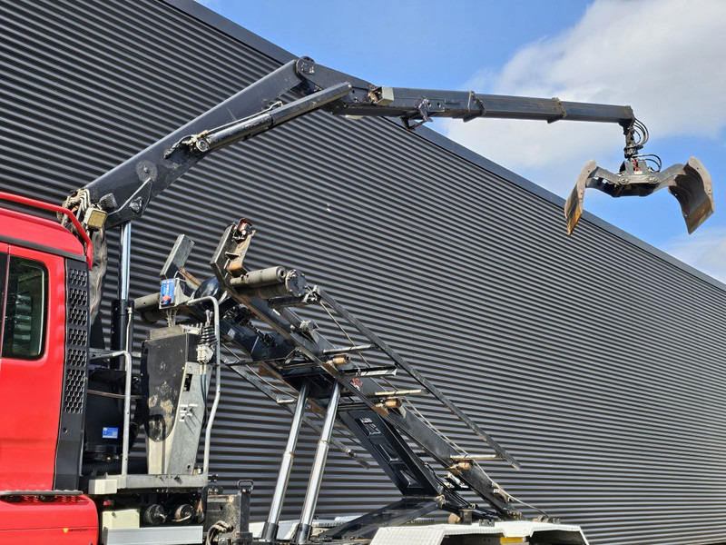 MAN TGS 26.400 / 6x4H-2 / HMF Z KRAAN + CONTAINERSYSTEM - 光缆系统卡车, 起重车:图2 MAN TGS 26.400 / 6x4H-2 / HMF Z KRAAN + CONTAINERSYSTEM - 光缆系统卡车, 起重车:图2
