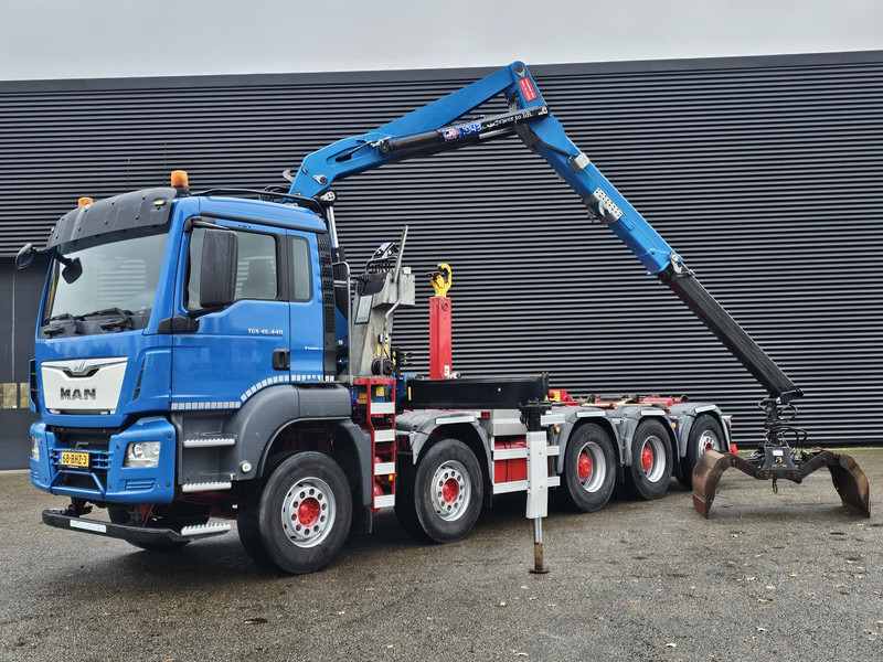 MAN TGS 47.440 BBL / 10X4 HOOKLIFT + Z CRANE - 吊钩升降车, 起重车:图3 MAN TGS 47.440 BBL / 10X4 HOOKLIFT + Z CRANE - 吊钩升降车, 起重车:图3