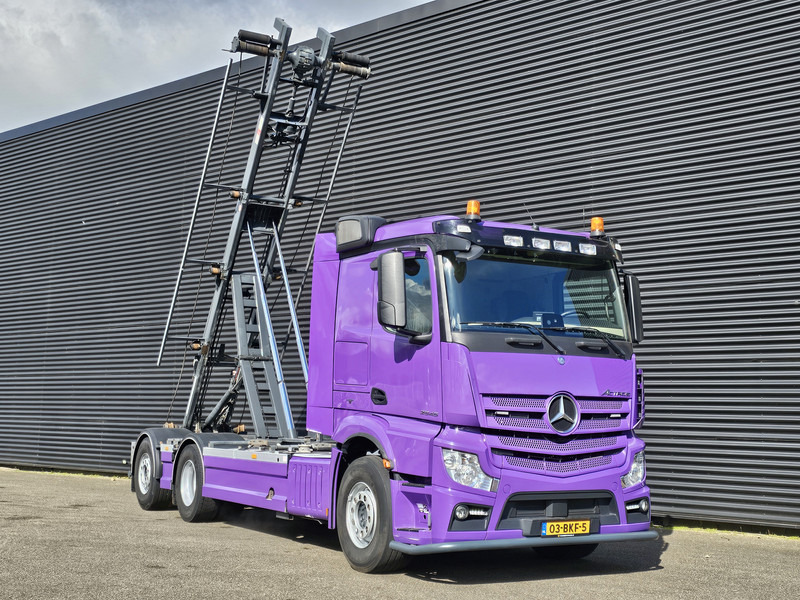 Mercedes-Benz AROCS 3345 / 6x2 / CONTAINER SYSTEM / CABLE - 光缆系统卡车:图2 Mercedes-Benz AROCS 3345 / 6x2 / CONTAINER SYSTEM / CABLE - 光缆系统卡车:图2