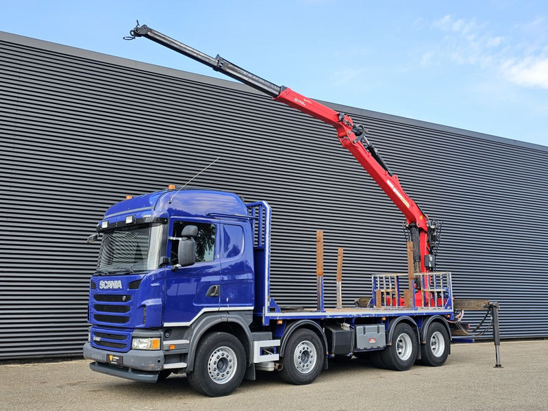 Scania G440 8x4 / RETARDER / PALFINGER-EPSILON CRANE - 起重车:图1 Scania G440 8x4 / RETARDER / PALFINGER-EPSILON CRANE - 起重车:图1