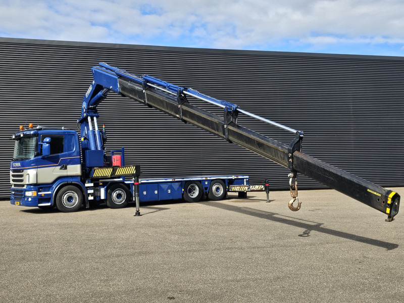Scania R440 8x2*6 / FASSI 90 t/m CRANE / KRAN - 栏板式/ 平板卡车, 起重车:图3 Scania R440 8x2*6 / FASSI 90 t/m CRANE / KRAN - 栏板式/ 平板卡车, 起重车:图3