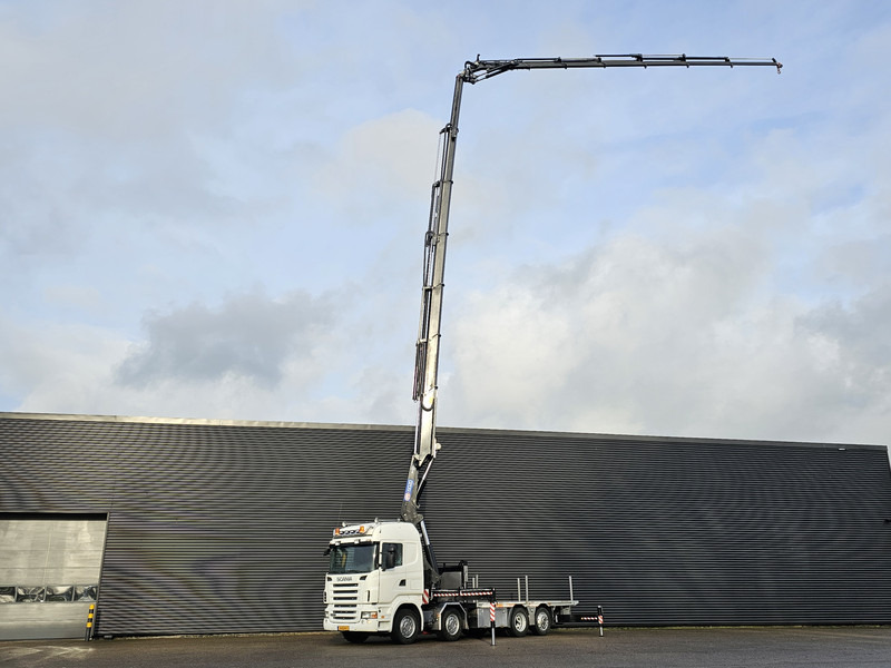 Scania R480 8X2 / HMF 60 t/m + JIB / RETARDER - 起重车:图2 Scania R480 8X2 / HMF 60 t/m + JIB / RETARDER - 起重车:图2