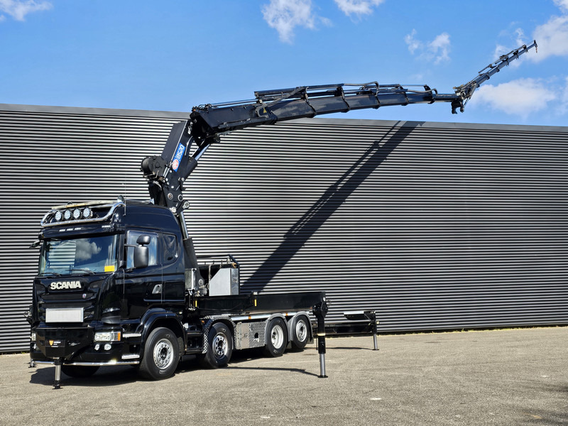 Scania R490 / 8x2 / HMF 85 TM CRANE / WINCH / JIB - 牵引车:图1 Scania R490 / 8x2 / HMF 85 TM CRANE / WINCH / JIB - 牵引车:图1
