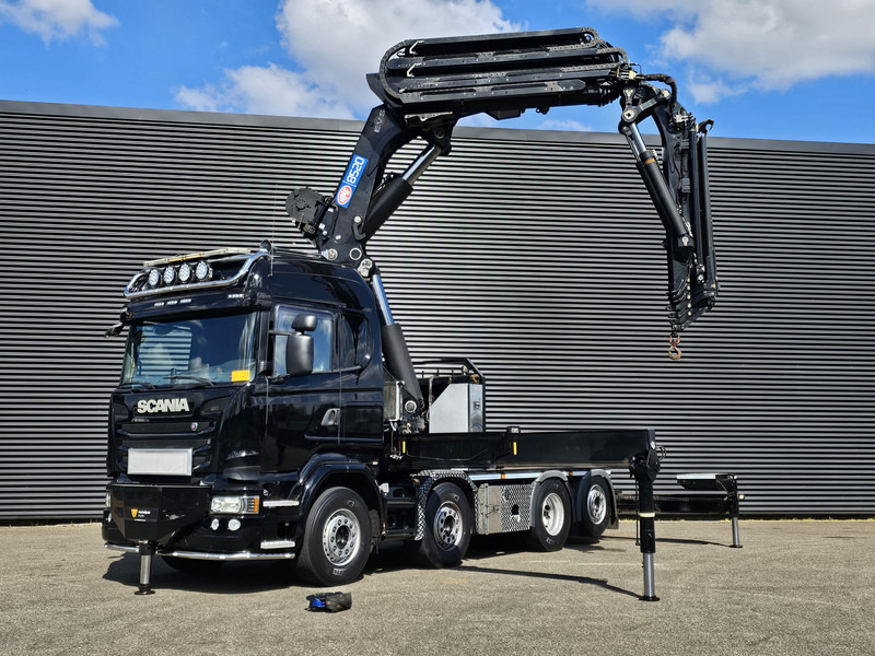Scania R490 / 8x2 / HMF 85 TM CRANE / WINCH / JIB - 牵引车:图3 Scania R490 / 8x2 / HMF 85 TM CRANE / WINCH / JIB - 牵引车:图3