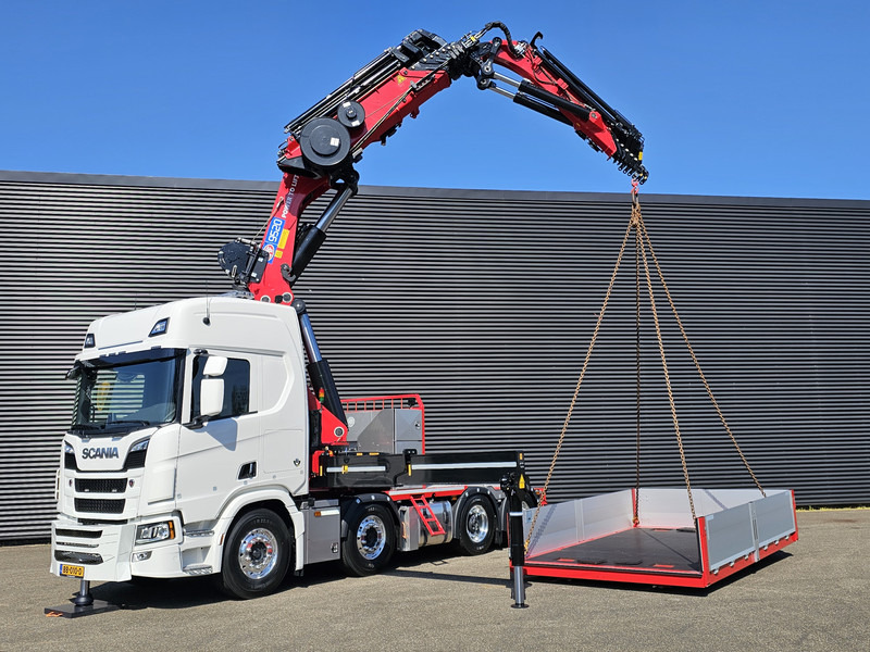 Scania R590 8x2*6 HMF 9520 + JiB + WINCH / TRACTOR / - 起重车:图2 Scania R590 8x2*6 HMF 9520 + JiB + WINCH / TRACTOR / - 起重车:图2