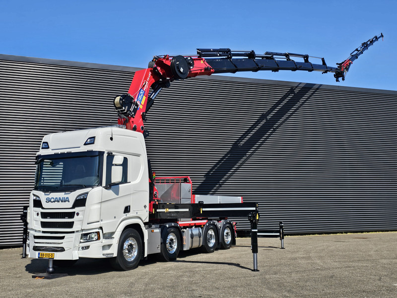 Scania R590 8x2*6 HMF 9520 + JiB + WINCH / TRACTOR / - 牵引车:图1 Scania R590 8x2*6 HMF 9520 + JiB + WINCH / TRACTOR / - 牵引车:图1