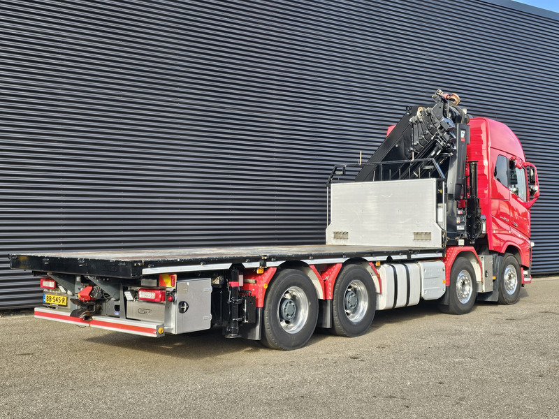 Volvo FH 16.650 8x4 / HIAB 105 t/m CRANE / KRAN - 栏板式/ 平板卡车, 起重车:图5 Volvo FH 16.650 8x4 / HIAB 105 t/m CRANE / KRAN - 栏板式/ 平板卡车, 起重车:图5