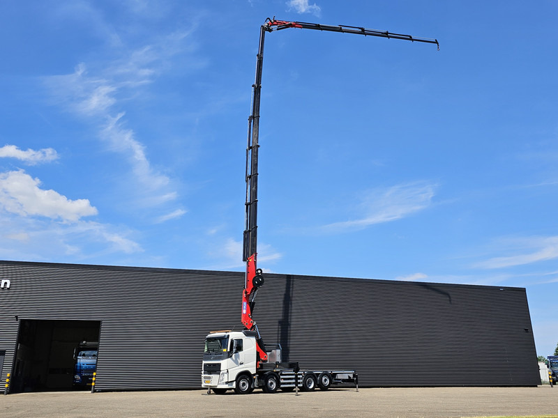 Volvo FH 540 8x2/6 / 85 t/m CRANE + JIB / KRAN / RETARDER - 栏板式/ 平板卡车, 起重车:图2 Volvo FH 540 8x2/6 / 85 t/m CRANE + JIB / KRAN / RETARDER - 栏板式/ 平板卡车, 起重车:图2