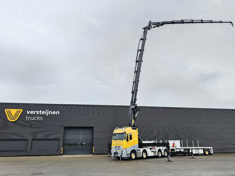 Volvo FH 540 8x4 / PALFINGER 165 TEC 7 + PJ300 / WINCH - 栏板式/ 平板卡车, 起重车:图3 Volvo FH 540 8x4 / PALFINGER 165 TEC 7 + PJ300 / WINCH - 栏板式/ 平板卡车, 起重车:图3