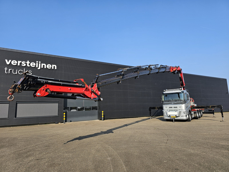 栏板式/ 平板卡车, 起重车 Volvo FH540 / EFFER 525S / JIB 4S-HD / 8x4/4：图13