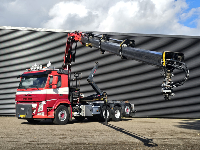 Volvo FM 420 8x2 / HIAB HOOKLIFT + 30 t/m CRANE - KRAN - 吊钩升降车, 起重车:图3 Volvo FM 420 8x2 / HIAB HOOKLIFT + 30 t/m CRANE - KRAN - 吊钩升降车, 起重车:图3