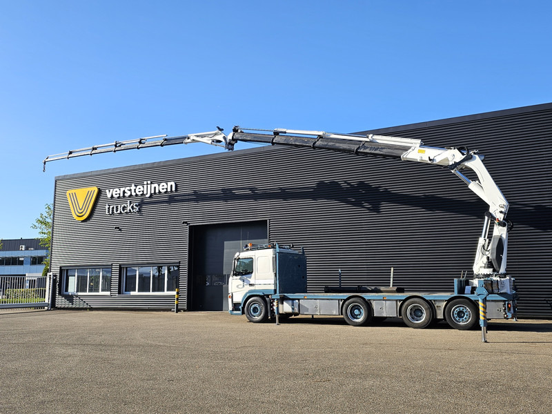 Volvo FM 420 8x2 / HMF 55 t/m CRANE + JIB - 栏板式/ 平板卡车, 起重车:图4 Volvo FM 420 8x2 / HMF 55 t/m CRANE + JIB - 栏板式/ 平板卡车, 起重车:图4