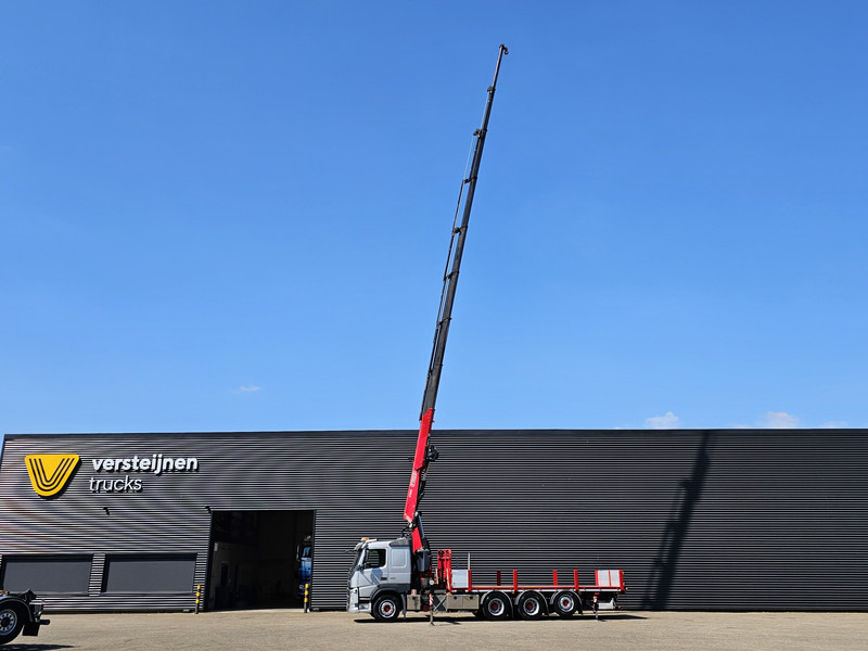 Volvo FM 460 8x4-4 / FASSI 36.5 t/m -8 x EXTENSION + WINCH - 栏板式/ 平板卡车, 起重车:图4 Volvo FM 460 8x4-4 / FASSI 36.5 t/m -8 x EXTENSION + WINCH - 栏板式/ 平板卡车, 起重车:图4
