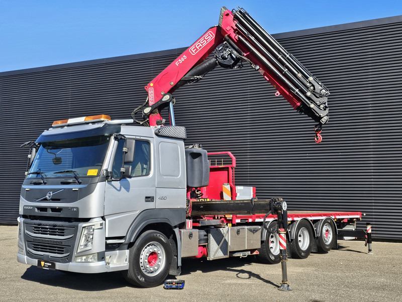 Volvo FM 460 8x4-4 / FASSI 36.5 t/m -8 x EXTENSION + WINCH - 栏板式/ 平板卡车, 起重车:图5 Volvo FM 460 8x4-4 / FASSI 36.5 t/m -8 x EXTENSION + WINCH - 栏板式/ 平板卡车, 起重车:图5
