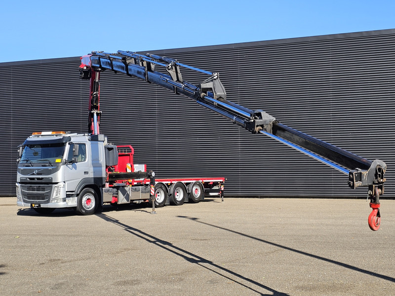 Volvo FM 460 8x4-4 / FASSI 36.5 t/m -8 x EXTENSION + WINCH - 栏板式/ 平板卡车, 起重车:图3 Volvo FM 460 8x4-4 / FASSI 36.5 t/m -8 x EXTENSION + WINCH - 栏板式/ 平板卡车, 起重车:图3