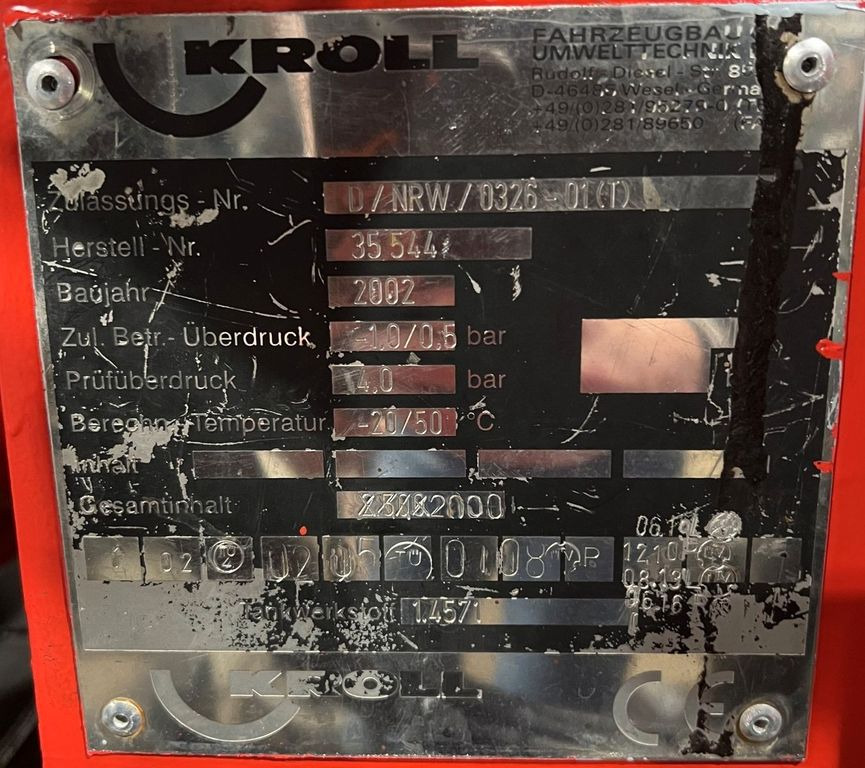 MAN 10.180 Saug & Druck & Spülwagen & Funk Euro 6 MAN 10.180 Saug & Druck & Spülwagen - 真空车:图5 MAN 10.180 Saug & Druck & Spülwagen & Funk Euro 6 MAN 10.180 Saug & Druck & Spülwagen - 真空车:图5