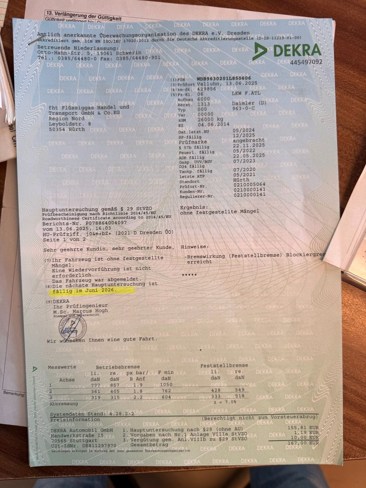 Mercedes-Benz 2536 ADR Valid & kipphydraulik für Gastank - 罐车:图4 Mercedes-Benz 2536 ADR Valid & kipphydraulik für Gastank - 罐车:图4