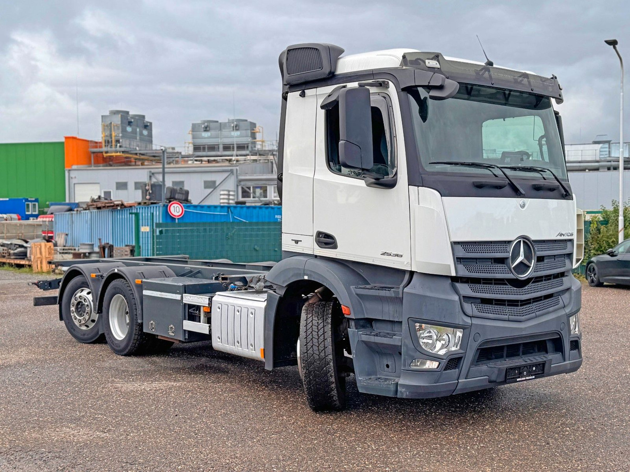 Mercedes-Benz 2536 ADR Valid & kipphydraulik für Gastank - 罐车:图1 Mercedes-Benz 2536 ADR Valid & kipphydraulik für Gastank - 罐车:图1