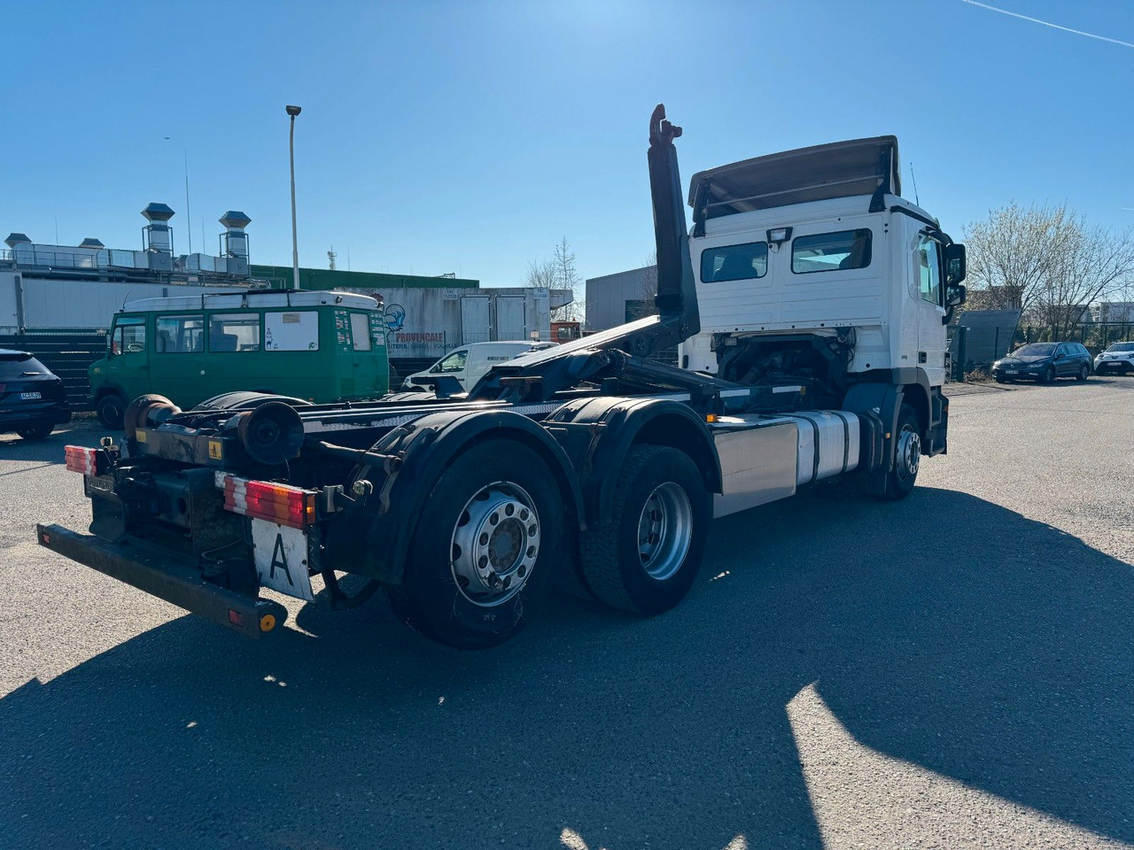 Mercedes-Benz 2541 6X2 Meiller RK 20.65 Klima M-Haus - 吊钩升降车:图4 Mercedes-Benz 2541 6X2 Meiller RK 20.65 Klima M-Haus - 吊钩升降车:图4