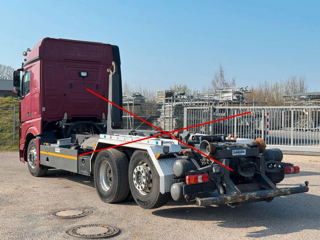 Mercedes-Benz 2558 6x2 Fahrgestell Chassis | Retarder | Klima - 驾驶室底盘卡车:图5 Mercedes-Benz 2558 6x2 Fahrgestell Chassis | Retarder | Klima - 驾驶室底盘卡车:图5