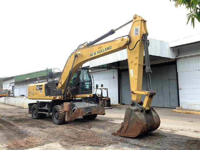 New Holland WE210 - 轮式挖掘机:图4 New Holland WE210 - 轮式挖掘机:图4