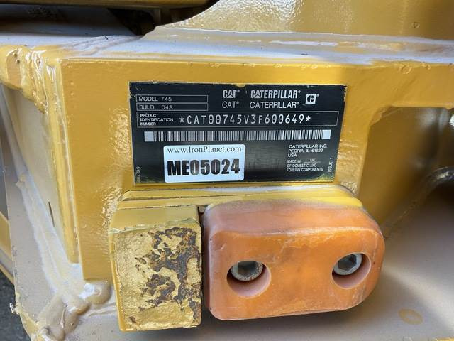 CAT 745 - 铰接式自卸车:图5 CAT 745 - 铰接式自卸车:图5