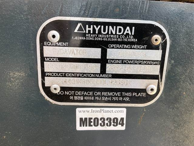 Hyundai Robex 300LC-9S - 履带式挖掘机:图5 Hyundai Robex 300LC-9S - 履带式挖掘机:图5