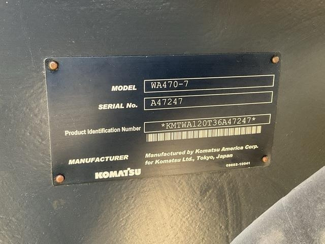 Komatsu WA470-7 - 轮式装载机:图5 Komatsu WA470-7 - 轮式装载机:图5