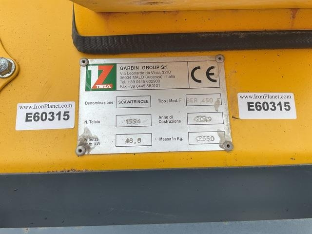 Garbin Fiber 450E - 挖沟机:图5 Garbin Fiber 450E - 挖沟机:图5