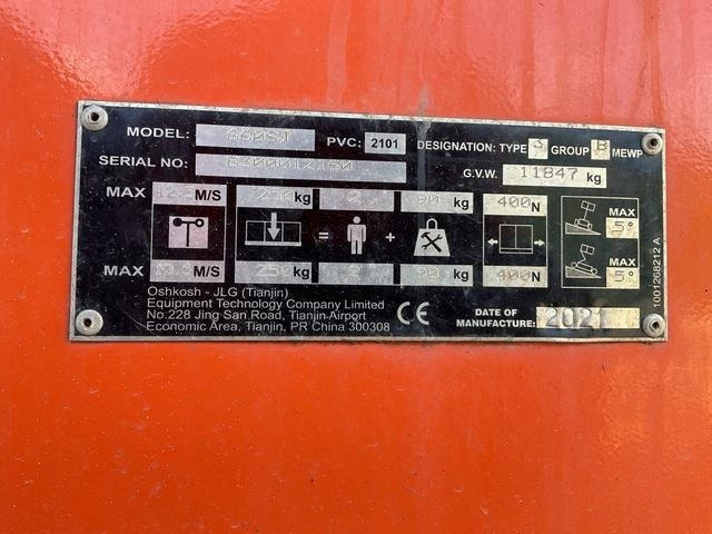 JLG 660SJ - 伸缩臂:图5 JLG 660SJ - 伸缩臂:图5