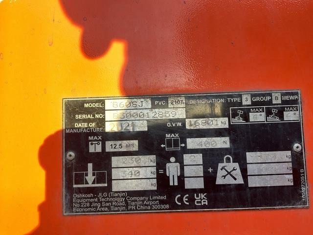 JLG 860SJ - 伸缩臂:图5 JLG 860SJ - 伸缩臂:图5