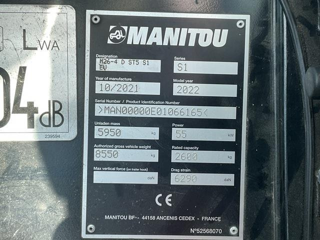 Manitou M26-4 - 越野叉车:图5 Manitou M26-4 - 越野叉车:图5