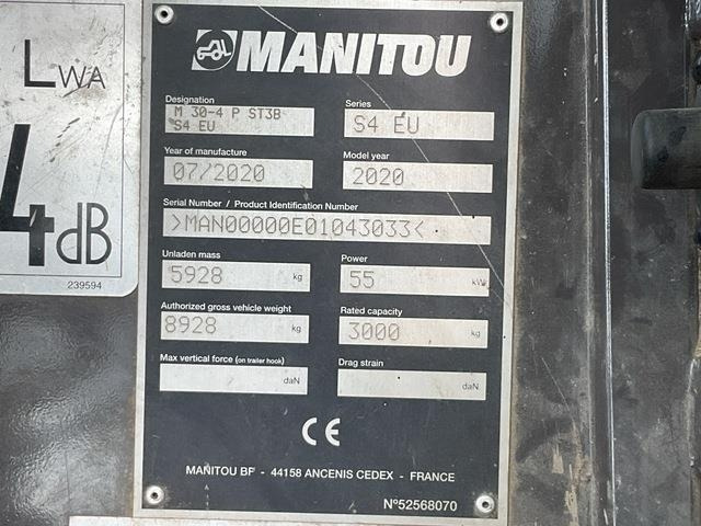 Manitou M30-4 - 越野叉车:图5 Manitou M30-4 - 越野叉车:图5