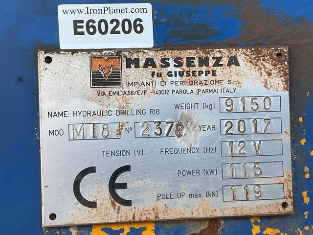 Massenza M18 - 钻机:图5 Massenza M18 - 钻机:图5