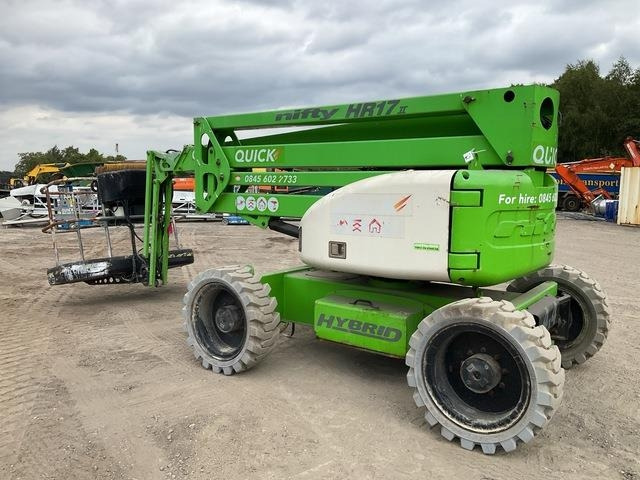 Niftylift HR17 - 铰接臂:图2 Niftylift HR17 - 铰接臂:图2