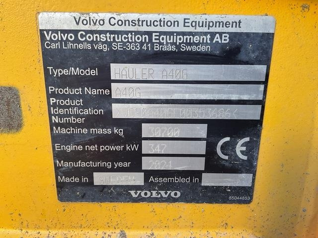 Volvo A40G - 铰接式自卸车:图5 Volvo A40G - 铰接式自卸车:图5