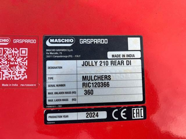 Maschio Gaspardo Jolly 210 - 园林割草机:图5 Maschio Gaspardo Jolly 210 - 园林割草机:图5