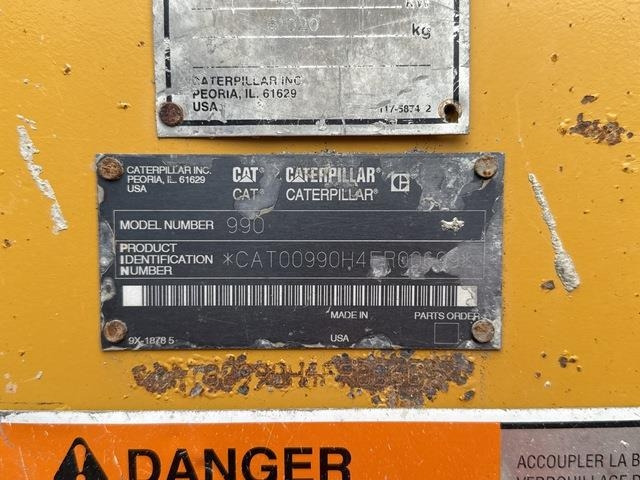 CAT 990 - 轮式装载机:图5 CAT 990 - 轮式装载机:图5