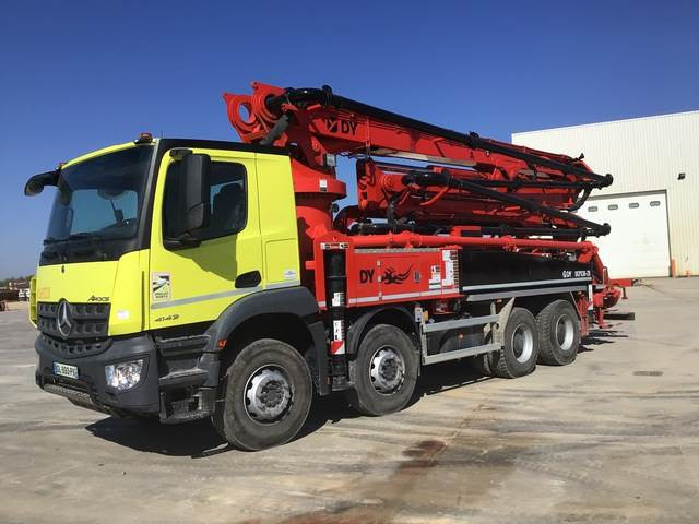 Mercedes-Benz Arocs 4143 - 混凝土泵车:图1 Mercedes-Benz Arocs 4143 - 混凝土泵车:图1