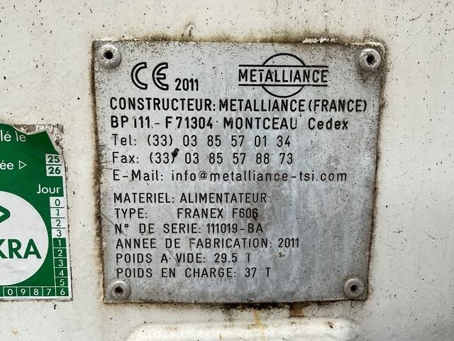 Metalliance Franex F606 - 沥青铺路机:图5 Metalliance Franex F606 - 沥青铺路机:图5