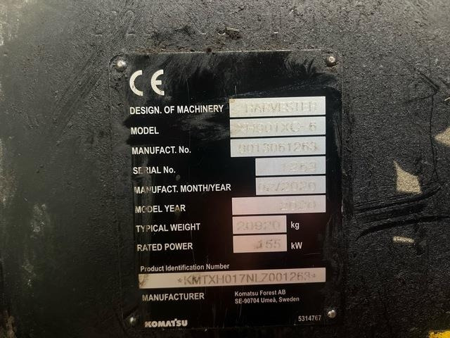 Komatsu XH901XC-6 - 林业收割机:图5 Komatsu XH901XC-6 - 林业收割机:图5
